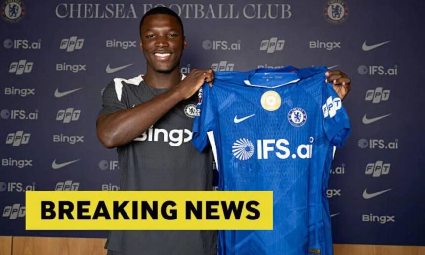 Chelsea midfielder Moises Caicedo