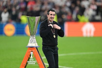 Unai Emery wins Europa League final with Aston Villa