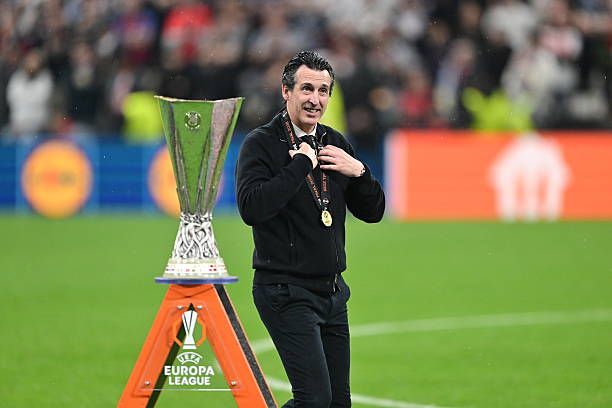 Unai Emery wins Europa League final with Aston Villa
