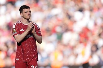 Andy Robertson at Anfield
