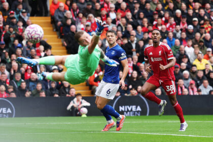 Liverpool midfielder Ryan Gravenberch