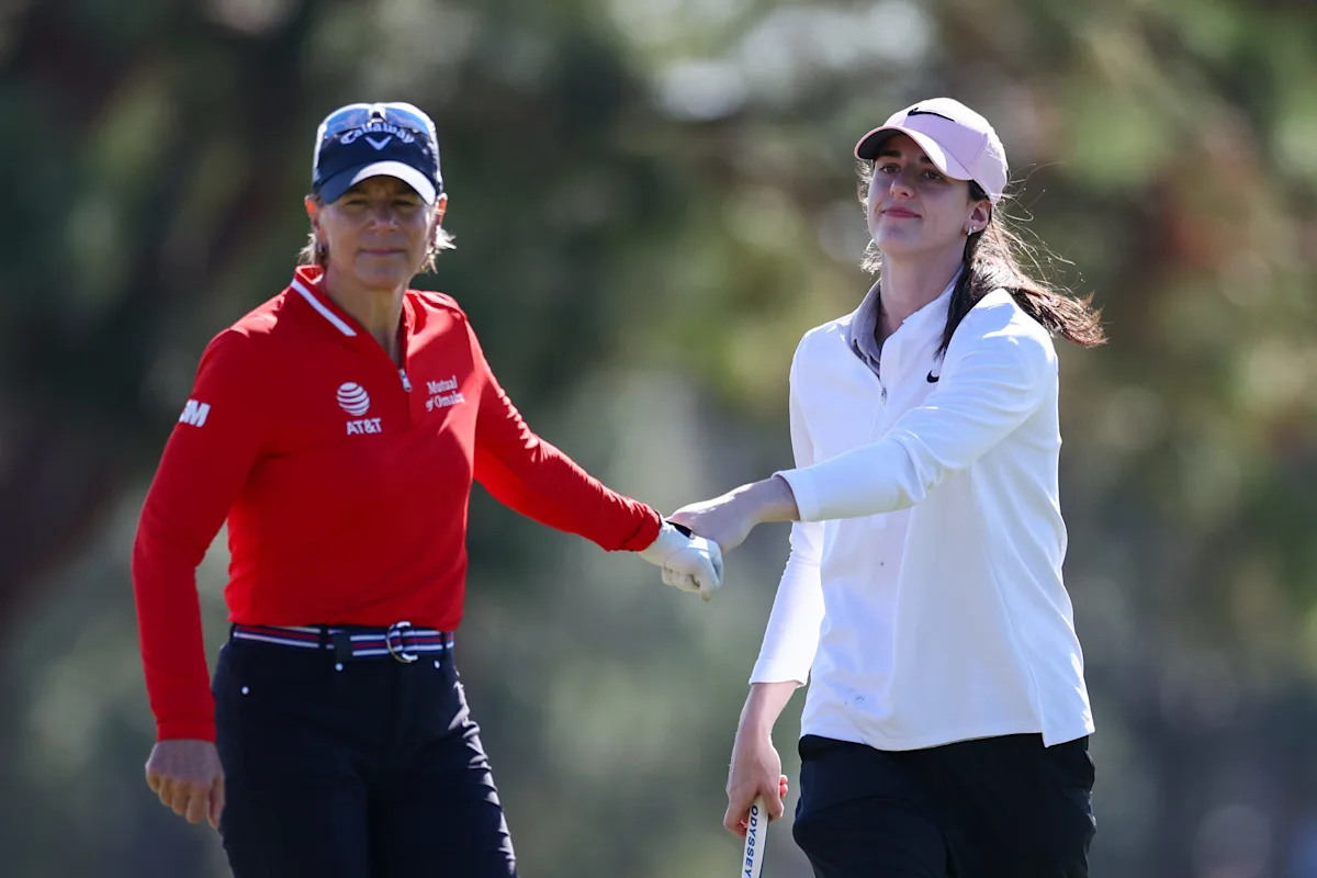 Annika Sorenstam reveals Chiefs fan Caitlin Clark's dual-athlete ability