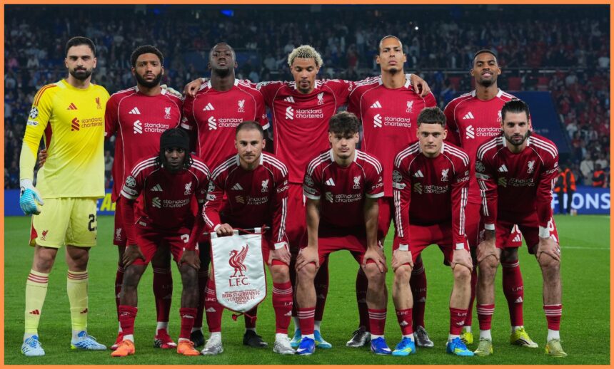 Liverpool team vs PSG