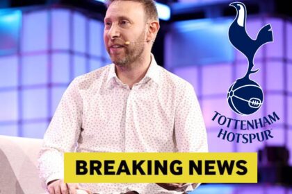Ben Jacobs with Tottenham overlay