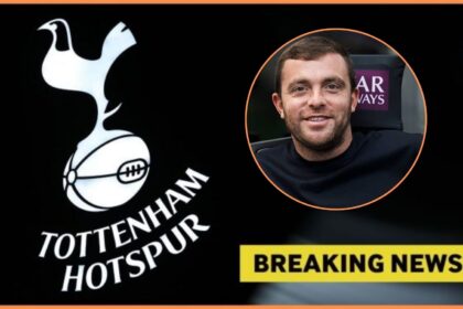 Spurs flag with Fabrizio Romano overlay