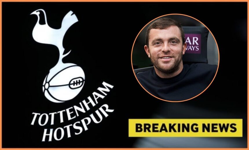 Spurs flag with Fabrizio Romano overlay
