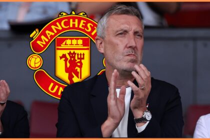 MANCHESTER, ENGLAND - AUGUST 09: Director of Football, Jason Wilcox looks on during the pre-season friendly match between Manchester United and ACF Fiorentina at Old Trafford on August 09, 2025 in Manchester, England.