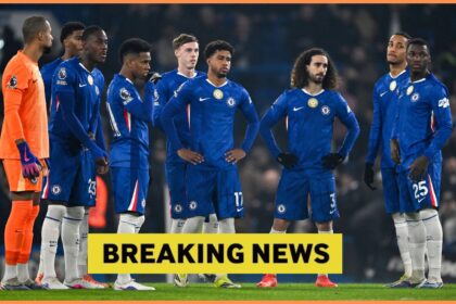 Marc Cucurella with his Chelsea teammates