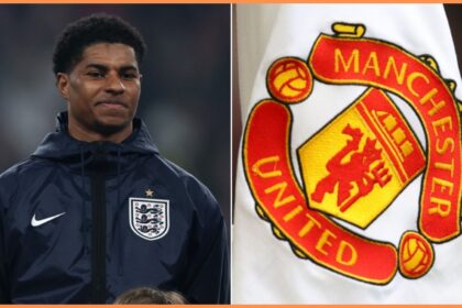 Marcus Rashford lining up for England