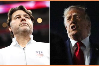 Mauricio Pochettino and Donald Trump