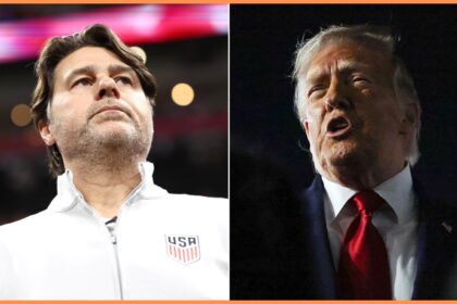 Mauricio Pochettino and Donald Trump