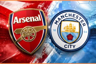 Arsenal Man City collage