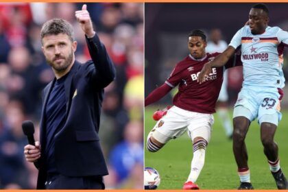 Michael Carrick and Crysencio Summerville