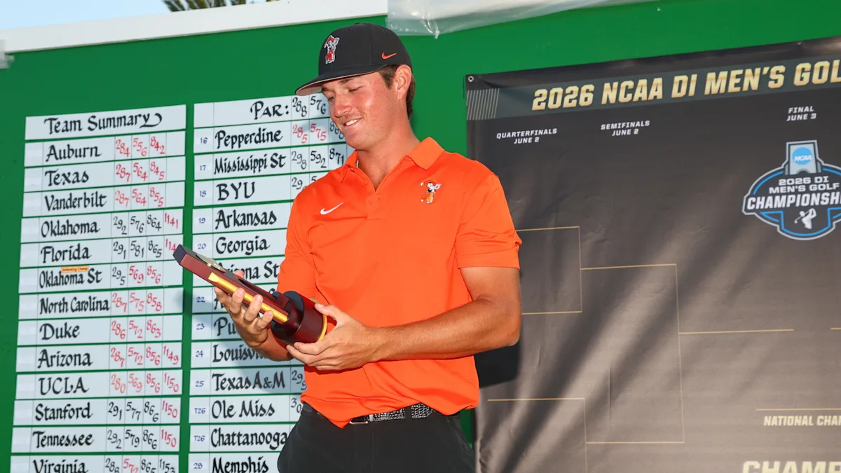 How Preston Stout dominated the field at La Costa and earned Oklahoma State its 10th NCAA medal