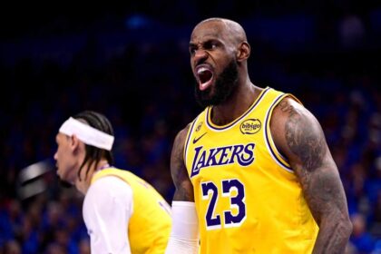 LeBron James made an amazing birdie chip, but I can't believe it myself