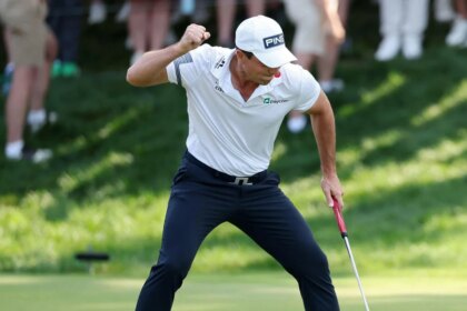 Viktor Hovland defeats Scottie Scheffler in 2026 Travelers Championship Playoffs