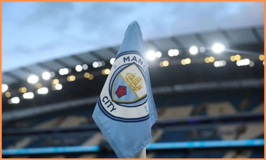Manchester City corner flag