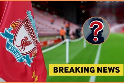 Liverpool flag with breaking news overlay