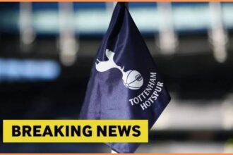 Spurs flag with breaking news