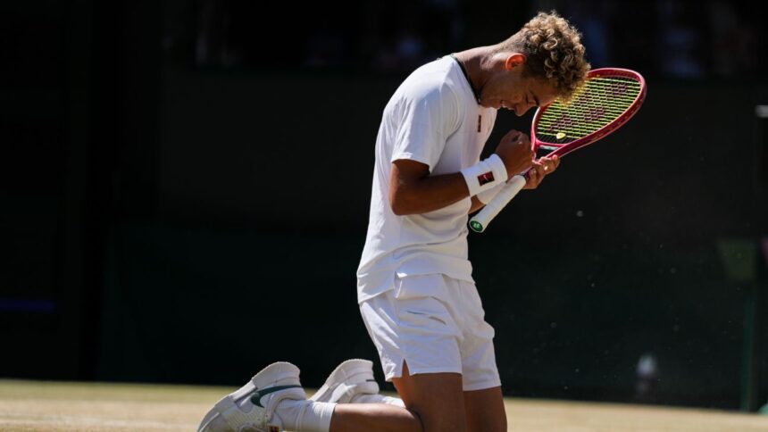 American qualifier Jordan Lee (16) wins Wimbledon men's title