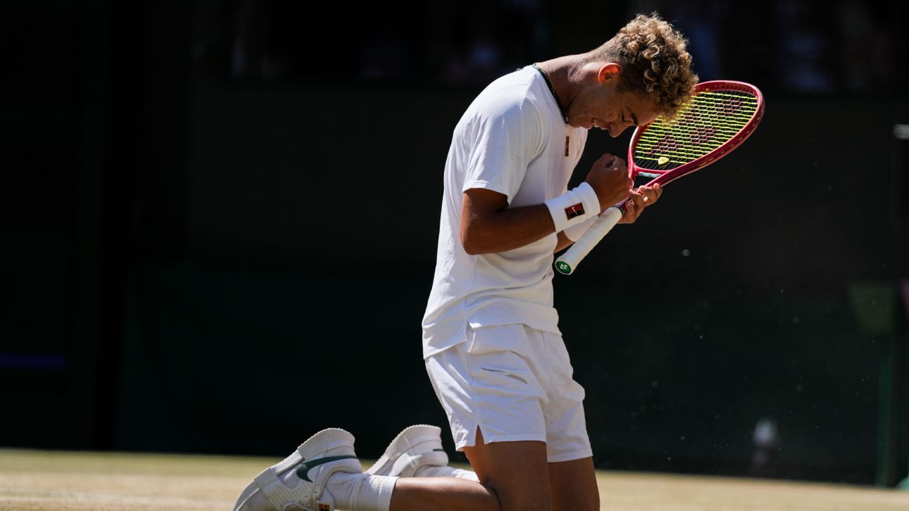 American qualifier Jordan Lee (16) wins Wimbledon men's title