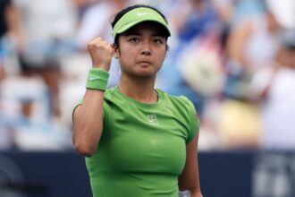 Alex Ila defeats defending champion Leila Fernandes to advance to Mubadala DC Open quarterfinals