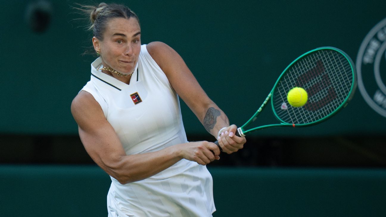 Arina Sabalenka and Naomi Osaka advance to Wimbledon showdown