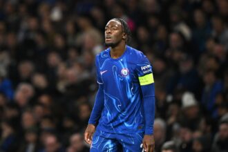 Axel Disasi in action for Chelsea last season