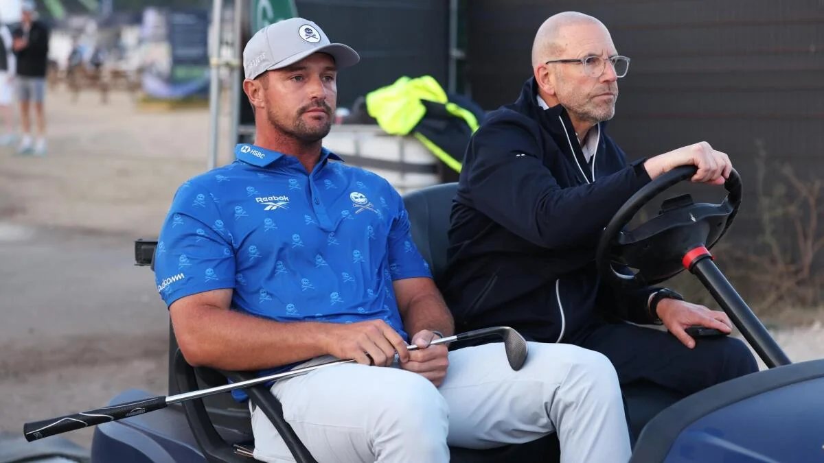 Bryson DeChambeau furious after receiving penalty for stepping on grass at British Open 2026