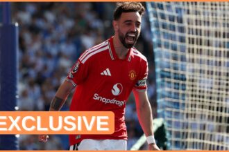 Bruno Fernandes Man United exclusive
