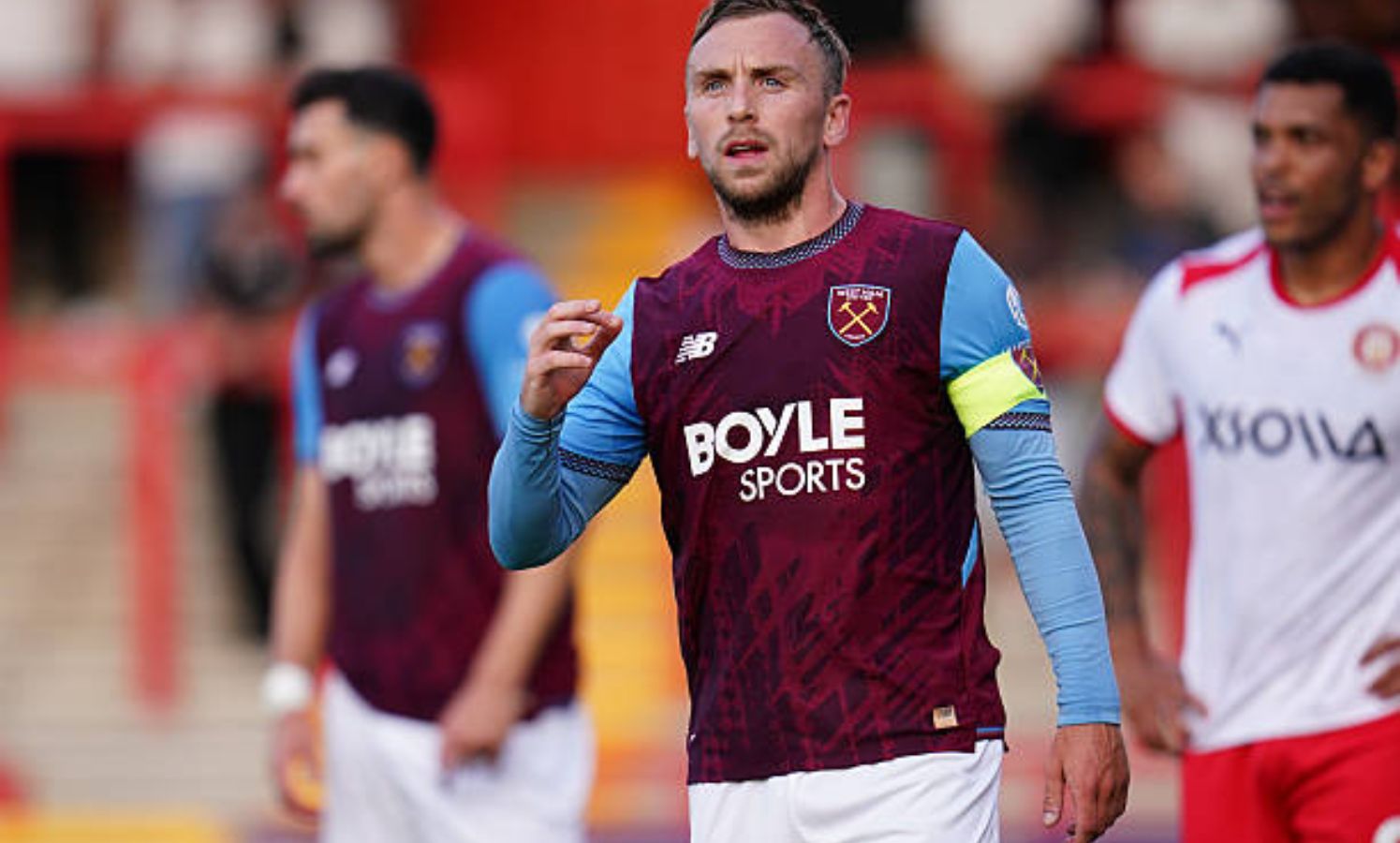 Jarrod Bowen in action for West Ham