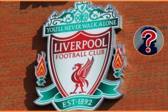 Liverpool FC logo at Anfield