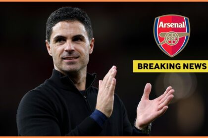 Arsenal manager Mikel Arteta and