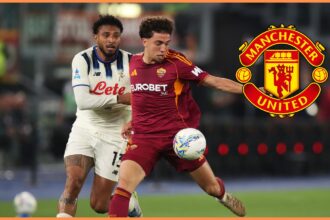 Ederson in action for Atalanta against Roma