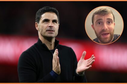 Mikel Arteta and Fabrizio Romano