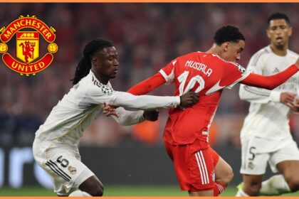 Eduardo Camavinga in action for Real Madrid against Bayern Munich