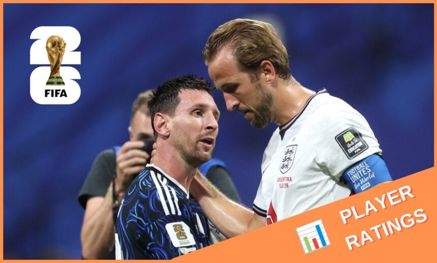 Lionel Messi and Harry Kane