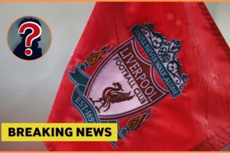 Liverpool FC logo and breaking news banner