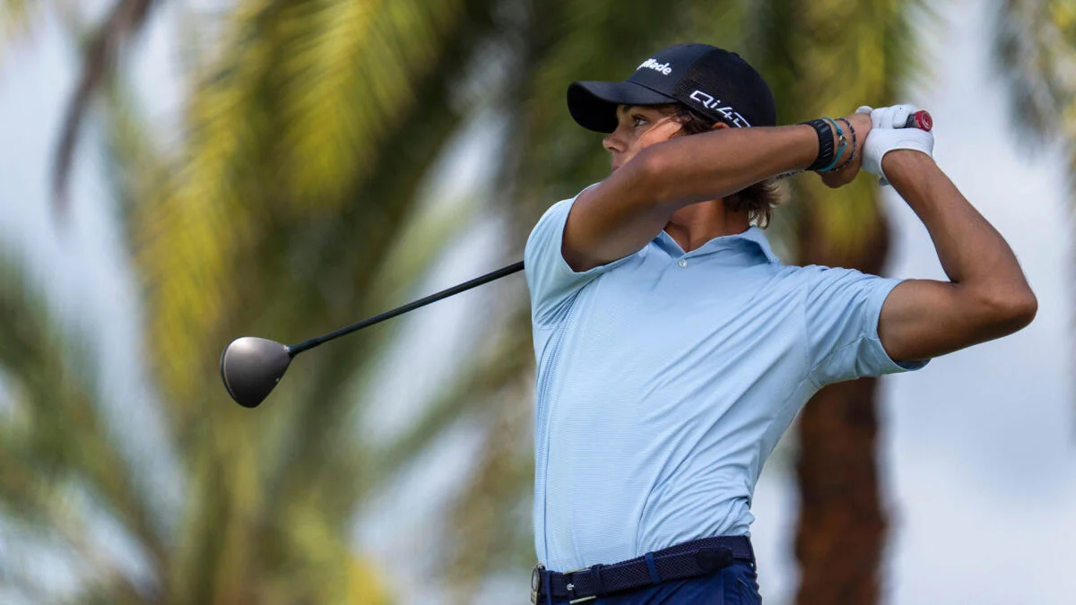 Charlie Woods falls at U.S. Junior Amateur after phone goes out during playoff hole