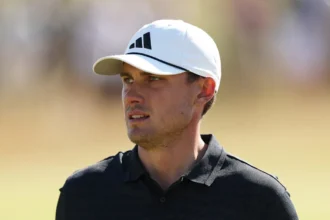 Ludwig Oberg's driver shaft and launch monitor damaged during overseas trip