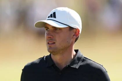 Ludwig Oberg's driver shaft and launch monitor damaged during overseas trip