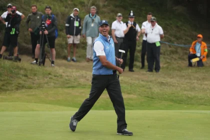 Matt Kuchar almost won the 2017 British Open and earned his place in history until Jordan Spieth went crazy.