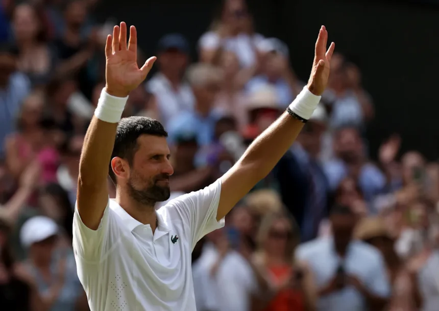 Novak Djokovic overtakes Roger Federer in Wimbledon men's division for 106th win and advances to quarterfinals