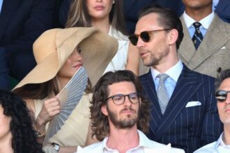 Wimbledon 2026: Tom Hiddleston and Jennifer Lopez attend London