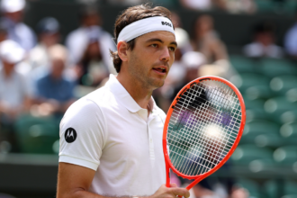 Wimbledon 2026 results: Taylor Fritz advances to quarterfinals in straight sets