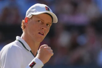 Wimbledon men's final: Jannik Sinner overcomes early challenge from Alexander Zverev to become champion again