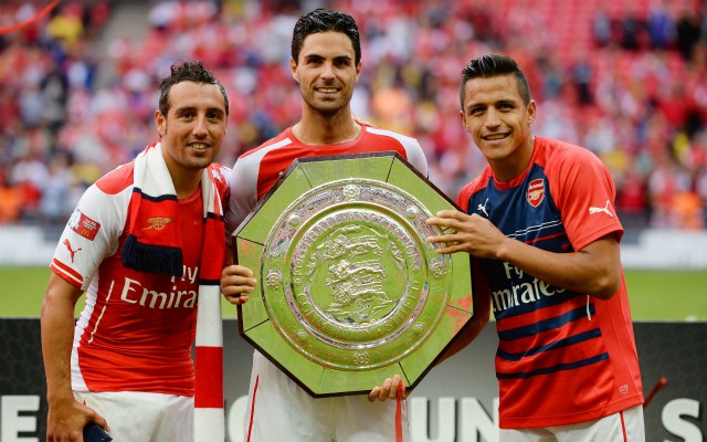 cazorla arteta sanchez arsenal