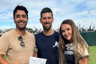 Novak Djokovic reveals gender of fan couple