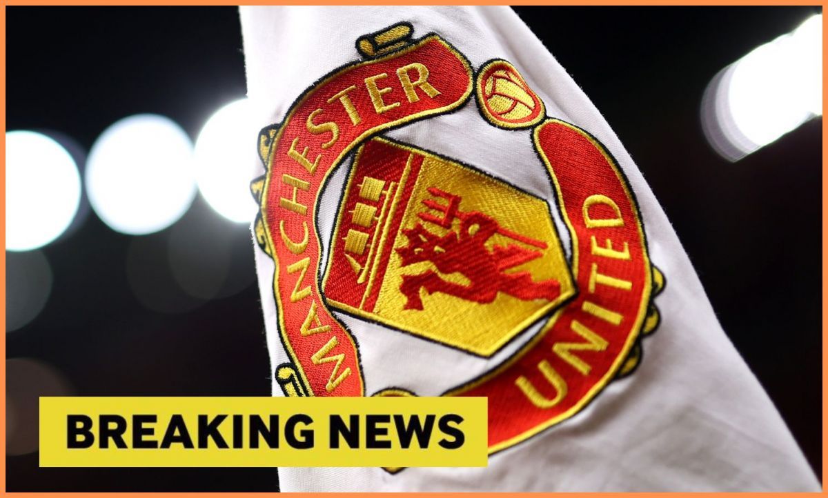 Man United flag with overlay