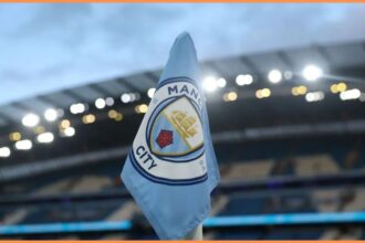 Man City corner flag